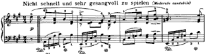piano sheet music of Recollections
