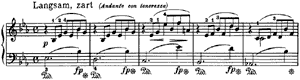 Mignon  opus 68 no 35 Eb-Major by Robert Schumann piano sheet music