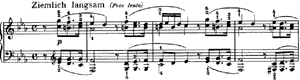 Winter Time I  opus 68 no 38 C-Minor by Robert Schumann piano sheet music