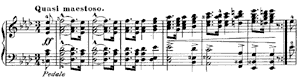 piano sheet music of Carnaval