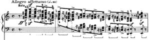 piano sheet music of Piano Concerto