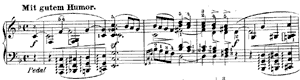 Ende vom Lied  opus 12 no 8 F Major by Robert Schumann piano sheet music