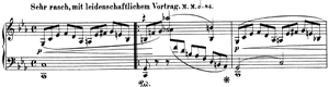 Fantasy  opus 111 no 1 C-Minor by Robert Schumann piano sheet music
