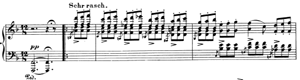 Vision  opus 124 no 14 F Major by Robert Schumann piano sheet music