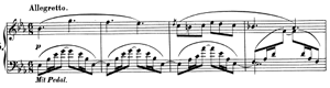 Schlummerlied  opus 124 no 16 E-flat Major by Robert Schumann piano sheet music