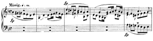 Piece in Fughetta Form  opus 126 no 2 D-Minor by Robert Schumann piano sheet music