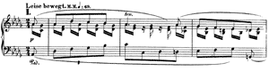 Blumenst�ck  opus 19 Db-Major by Robert Schumann piano sheet music