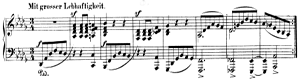 Night-Vision 3  opus 23 no 3 Db-Major by Robert Schumann piano sheet music