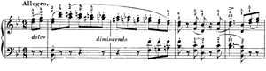 Caprice  opus 3 no 4 Bb-Major by Robert Schumann piano sheet music