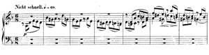 Fugue 1  opus 72 no 1 D Minor by Robert Schumann piano sheet music