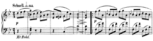 Freudliche Landschaft  opus 82 no 5 B-flat Major by Robert Schumann piano sheet music