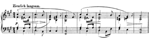 Album Leaves I  opus 99 no 4 F#-Minor by Robert Schumann piano sheet music