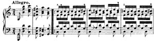 Toccata  opus 7 C-Major by Robert Schumann piano sheet music