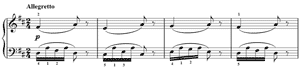 Study in D Major  opus 160 D Major by Ludvig Schytte piano sheet music