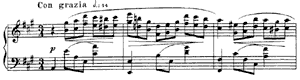 Etude  opus 8 no 6 A-Major by Alexander Scriabin piano sheet music
