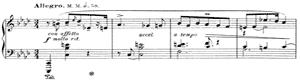 Mazurka  opus 25 no 1 F Minor by Alexander Scriabin piano sheet music