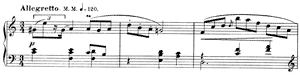 Mazurka  opus 25 no 2 C Major by Alexander Scriabin piano sheet music