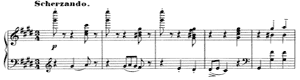 Mazurka by Alexander Scriabin Mazurka opus 3 no 6 C-sharp Major by Alexander Scriabin piano sheet music