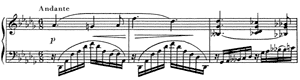 Nocturne (for the Left Hand) by Alexander Scriabin Nocturne (for the Left Hand) opus 9 no 2 D-flat Major by Alexander Scriabin piano sheet music