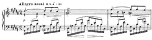 Prelude  opus 11 no 11 B-Major by Alexander Scriabin piano sheet music