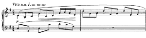 Prelude  opus 11 no 3 n/a by Alexander Scriabin piano sheet music