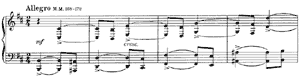 Prelude  opus 11 no 6 B Minor by Alexander Scriabin piano sheet music