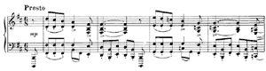 Prelude  opus 13 no 6 B-Minor by Alexander Scriabin piano sheet music