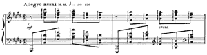 Prelude  opus 15 no 3 E-Major by Alexander Scriabin piano sheet music