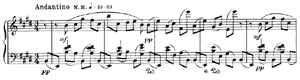 Prelude  opus 15 no 4 E-Major by Alexander Scriabin piano sheet music