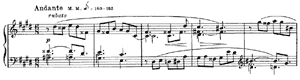 Prelude  opus 15 no 5 C#-Minor by Alexander Scriabin piano sheet music