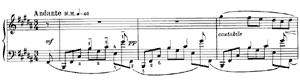 piano sheet music of Prelude