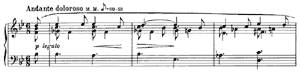 Prelude by Alexander Scriabin Prelude opus 17 no 6 B-flat Major by Alexander Scriabin piano sheet music