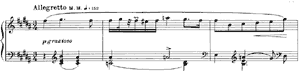 Prelude  opus 22 no 3 B-Major by Alexander Scriabin piano sheet music