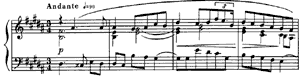 Prelude  opus 27 no 2 B-Major by Alexander Scriabin piano sheet music
