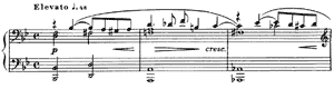 Prelude  opus 35 no 2 Bb-Major by Alexander Scriabin piano sheet music