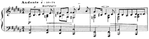 Prelude  opus 37 no 3 B Major by Alexander Scriabin piano sheet music