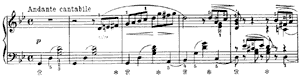 June - Barcarolle  opus 37 no 6 G Minor by Peter Ilyitch Tchaikovsky piano sheet music