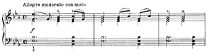 July - The Reaper's Song  opus 37 no 7 E-flat Major by Peter Ilyitch Tchaikovsky piano sheet music