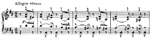 August - The Harvest  opus 37 no 8 B Minor by Peter Ilyitch Tchaikovsky piano sheet music