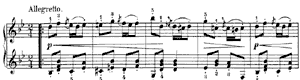 Polka  opus 39 no 10 B-flat Major by Peter Ilyitch Tchaikovsky piano sheet music
