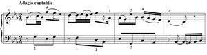 German Song by Daniel Gottlob Türk German Song no 26 E-flat Major by Daniel Gottlob Türk piano sheet music