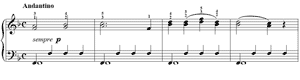 For Practicing Thirds and Sixths  no 31 F-Major by Daniel Gottlob T�rk piano sheet music