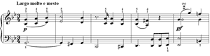 In Mourning  no 33 G-Minor by Daniel Gottlob T�rk piano sheet music