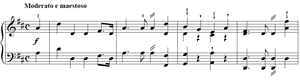 Infantry March  no 34 D-Major by Daniel Gottlob T�rk piano sheet music
