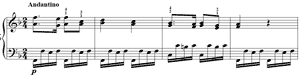 Spinning Song  no 35 F-Major by Daniel Gottlob T�rk piano sheet music