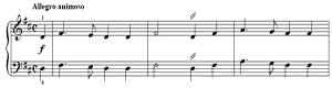A Kind Man  no 13 D-Major by Daniel Gottlob T�rk piano sheet music