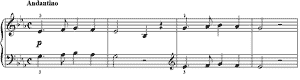 Sleep, my Baby, Sleep  no 15 Eb-Major by Daniel Gottlob T�rk piano sheet music