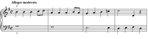 Carefree Johnny  no 4 G-Major by Daniel Gottlob T�rk piano sheet music