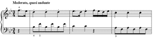 No Great Art is Here  no 10 B-flat Major by Daniel Gottlob T�rk piano sheet music