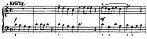 The Brave Horseman  C-Major by Moritz Vogel piano sheet music